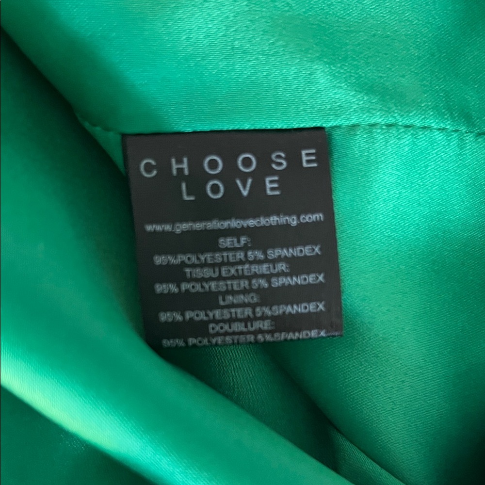 Generation Love Emerald Double-Breasted Blazer - image 5